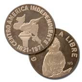 Medalla conmemorativa del 150 Aniversario de Independencia de Centroamérica